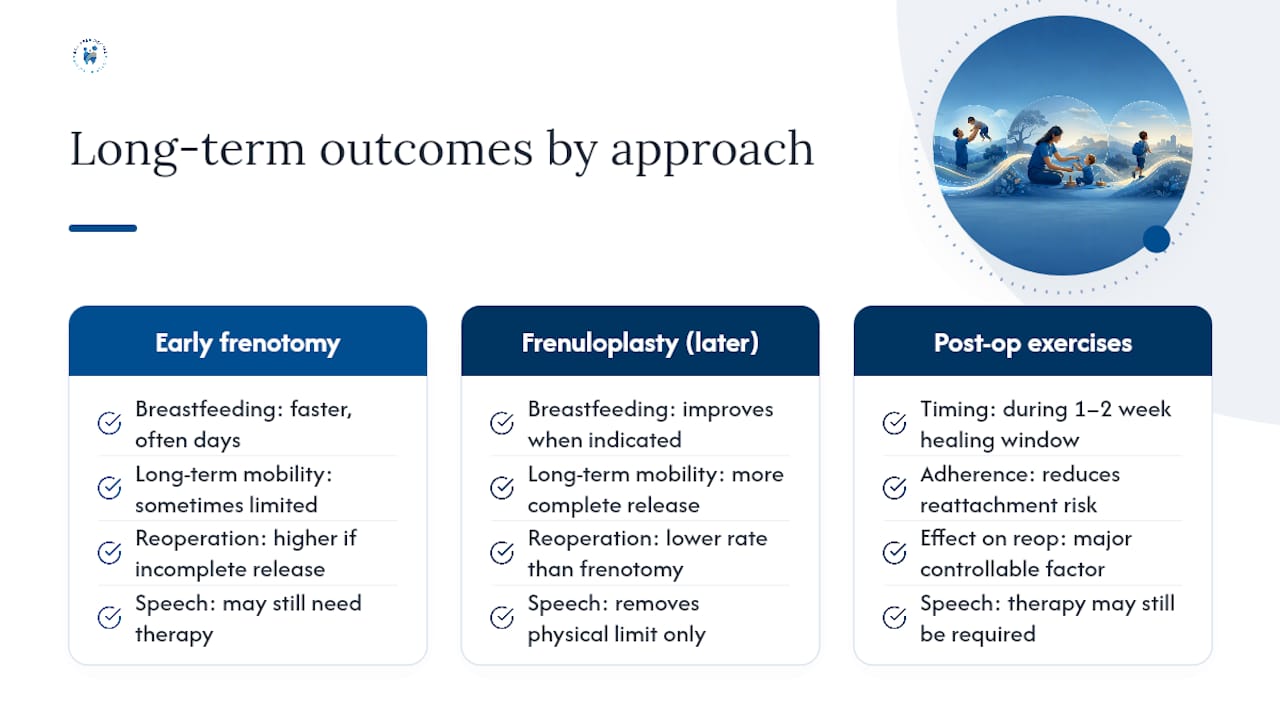 What Are the Long-Term Outcomes After Tongue Tie Revision? — overview diagram